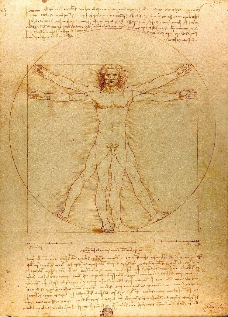 The Good News Journal, Volume XLVIII:  The Fabulous Freelance Friday Edition – DaVinci’s Vetruvian Man, the Microcosm and the Macrocosm