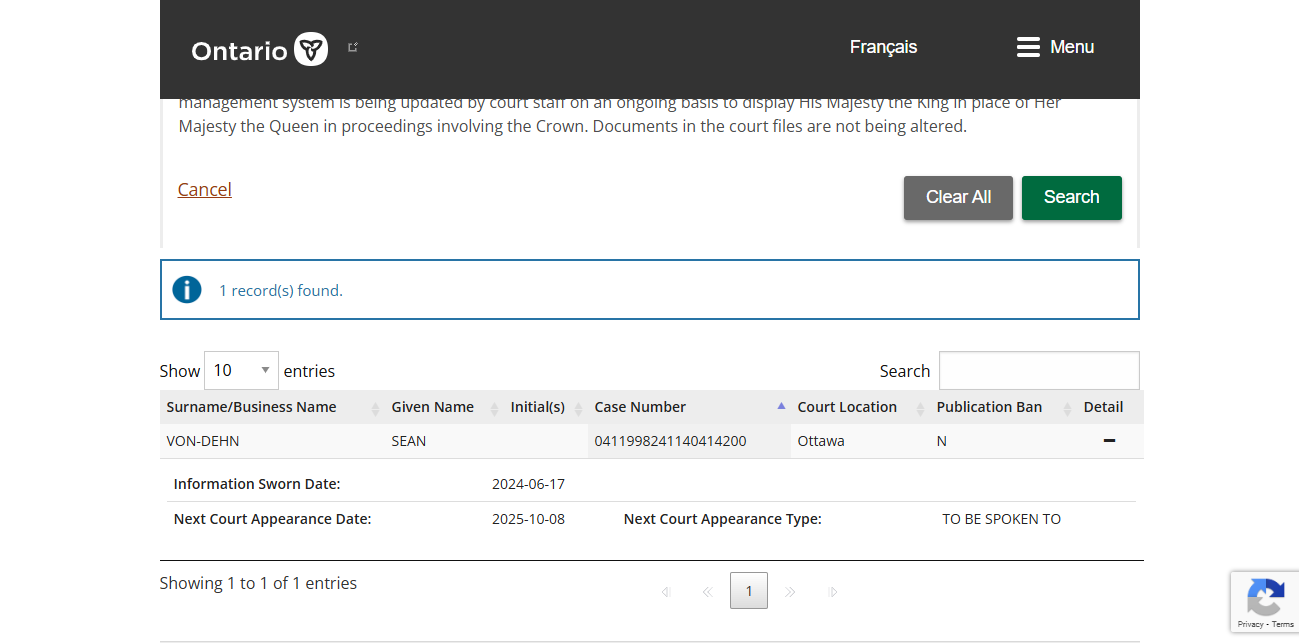 Ottawa’s Corrupted Courts:  Crown Clowns Fixing Registry Fraud