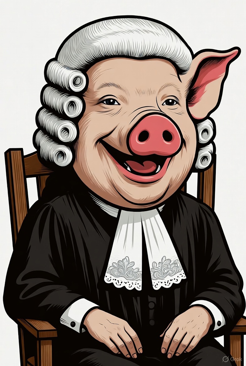 Corrupted Clowns for Crown: Monelle 'Que Villain' Quevillon - Promoted to Justice of the Pigs